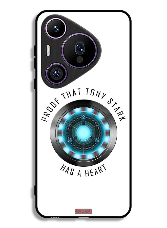 Tolwak Huawei Pura 70 Pro Protective Case Cover Proof That Tony Stark Has A Heart - Image 1