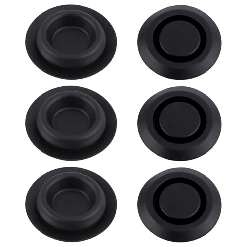 Gosknor 6pcs Body Floor Pan Drain Plugs, Rubber Body Hole Plugs Automotive Auto Body Parts 55177482AA Accessories Compatible with Durango TJ 97-06 X - Image 1