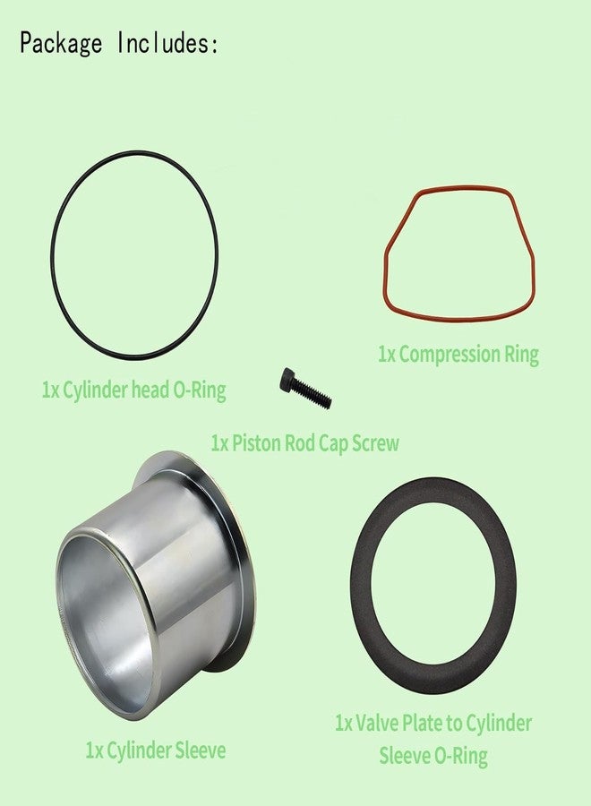 Powswopx K-0650 Air Compressor Cylinder Ring Kit Compatible with Craftsman DeVilbiss Porter Cable, Replace K-0058 KK-4835 KK-5081 - Image 2
