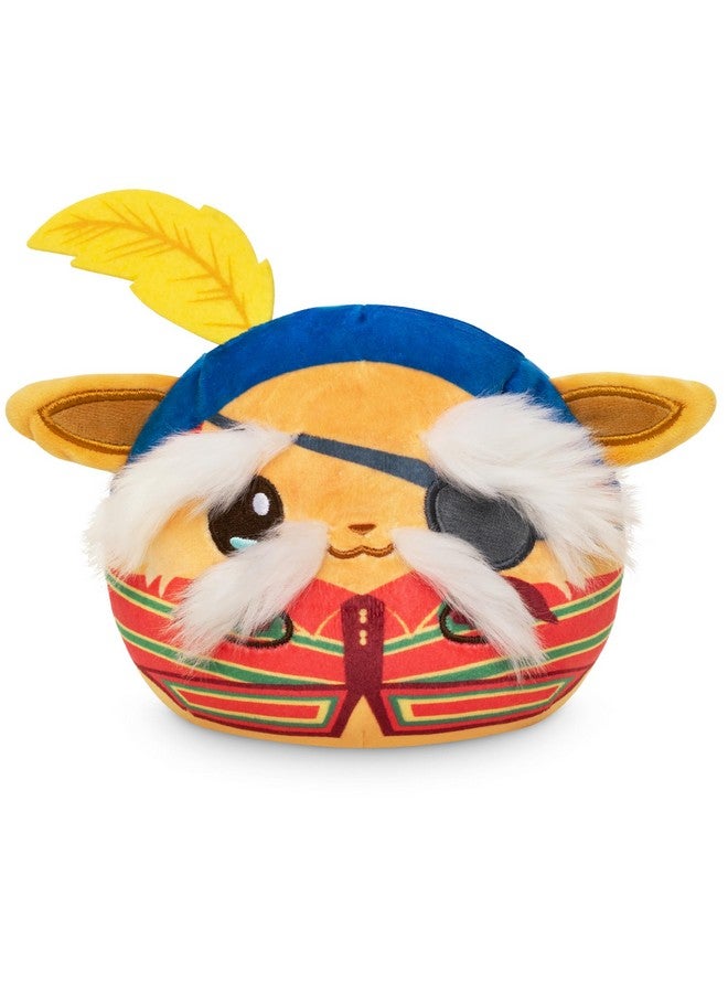 TeeTurtle Jim Henson's Labyrinth Sir Didymus and Ambrosius Reversible 4" Plushie - Cute Kawaii Soft Stuffed Animal - Image 1