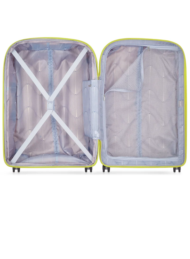 ديلسي _باريس Clavel 71cm Hardcase 4 Double Wheel Expandable Check-In Luggage Trolley Lemon