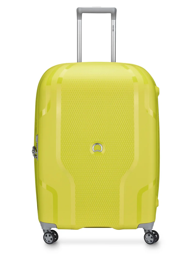ديلسي _باريس Clavel 71cm Hardcase 4 Double Wheel Expandable Check-In Luggage Trolley Lemon