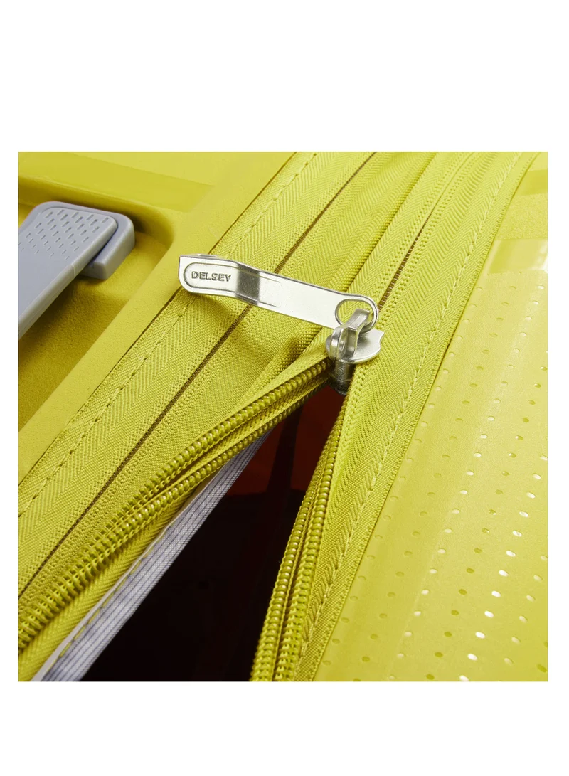 ديلسي _باريس Clavel 71cm Hardcase 4 Double Wheel Expandable Check-In Luggage Trolley Lemon