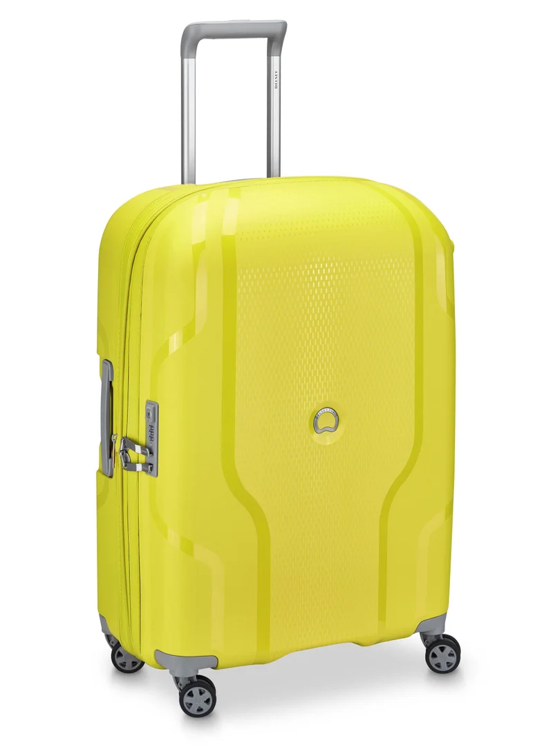 ديلسي _باريس Clavel 71cm Hardcase 4 Double Wheel Expandable Check-In Luggage Trolley Lemon