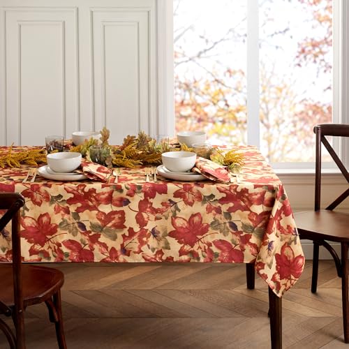 Elrene Home Fashions HarvestFestival Fall Printed Tablecloth 60 x 120 Oblong - Image 3
