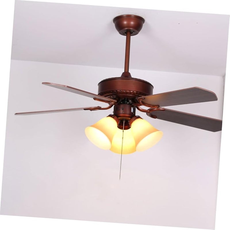 Angoily 3 حزمة سلسلة سحب مروحة سقف ذهبية بديلة سهلة التركيب تركيبات المظلة ذات السلكين - Image 4