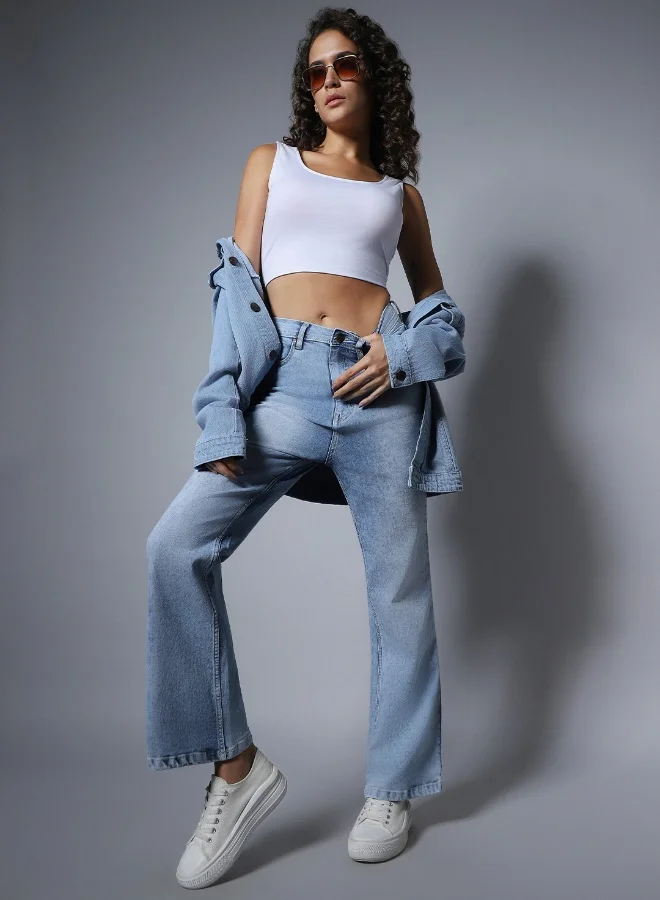 HIGH STAR Women Blue Jeans