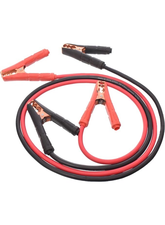 Car Battery Jumper Cables 6000A, 2.5M Length, Red and Black for Connecting Vehicle Batteries - Image 2