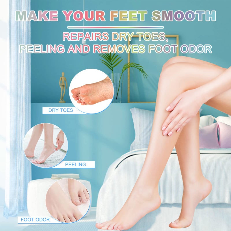 HOSPAN Organic Foot Bath Bombs Gift Set, 12 Essential Oil Rich Foot Soak for Mom and Dad, Handmade Foot Spa Bomb with Wonderful Bubbles, Great for Soothes Sore Tired Feet, Dry Feet Moisturize - Image 2