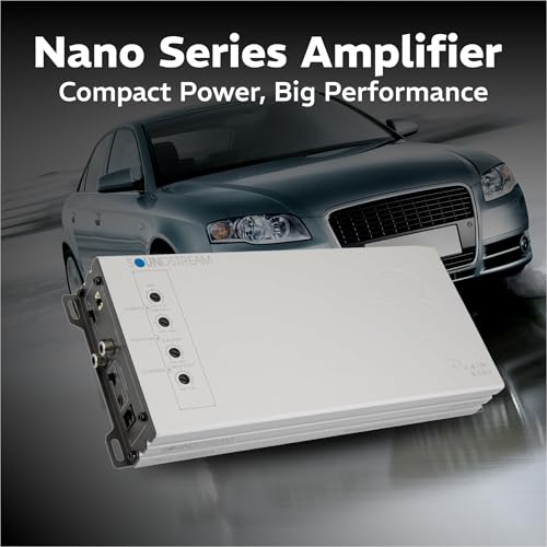 SOUNDSTREAM مضخم الصوت SOUNDSTREAM Picasso Nano PN1.4000DX أحادي القناة من فئة D – مضخم رقمي مدمج بقوة 4000 واط مع تحكم سلكي في الجهير ومدخلات عالية المستوى لمكبرات الصوت والساب ووفرز. - Image 5