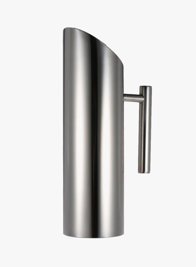 Water Pitcher With Ice Guard Silvery 29.5x8.5centimeter  - Image 2