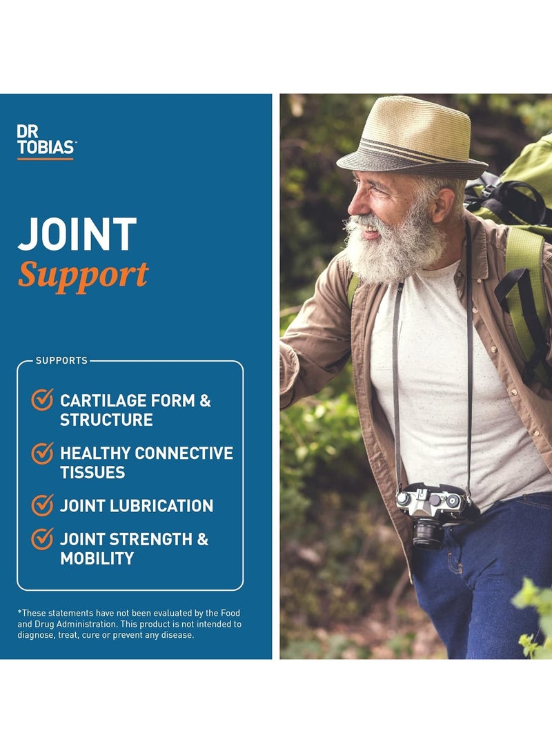Dr. Tobias Joint Support, With Chondroitin Sulfate, Glucosamine & MSM, 240 Capsules (48 Day Supply)  - Image 3