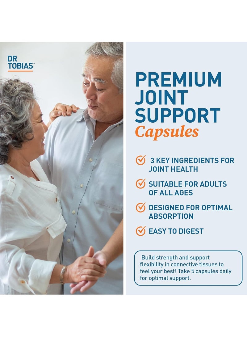 Dr. Tobias Joint Support, With Chondroitin Sulfate, Glucosamine & MSM, 240 Capsules (48 Day Supply)  - Image 4