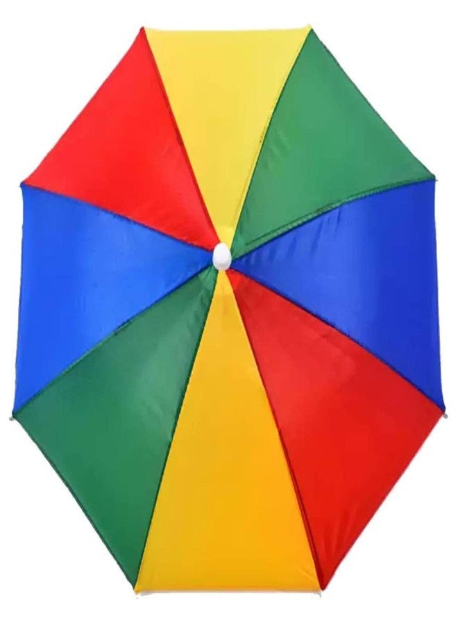 RAINPOPSON Hat & Ear Combo Kids Umbrella For Girls Stylish Boys Multicolor Hat Umbrella for Women & Men and Red Umbrella for Kids (Pack of 2) - Image 5