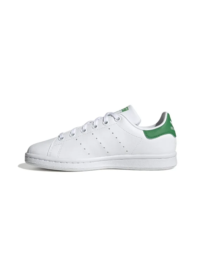 اديداس اوريجينالز adidas STAN SMITH J White Originals Kids Shoes