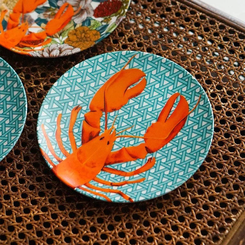 VITELLI DESIGN STUDIO Hazeran Lobster 20 cm Porcelain Plate - Image 2