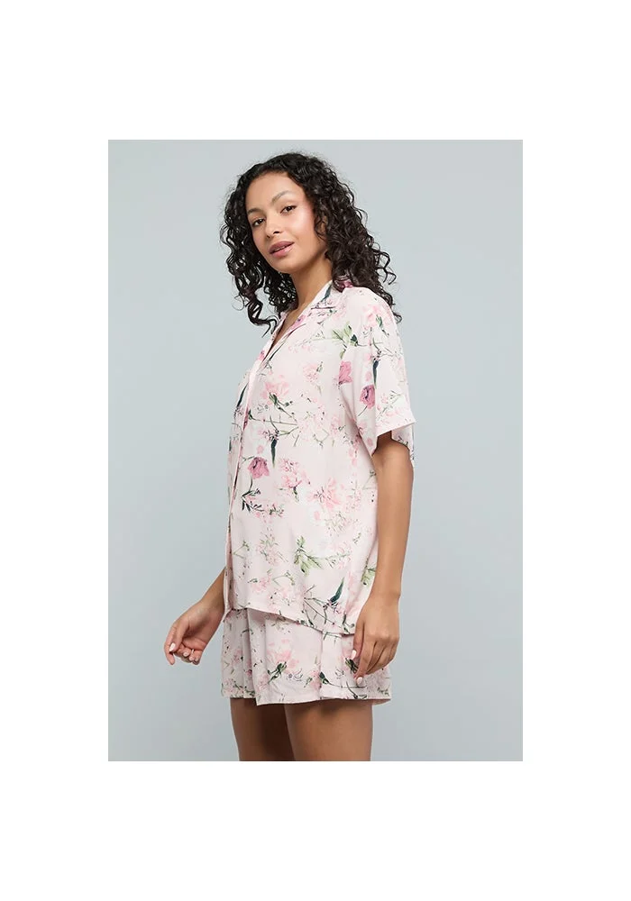 R&b Printed Shorty Pyjama Set