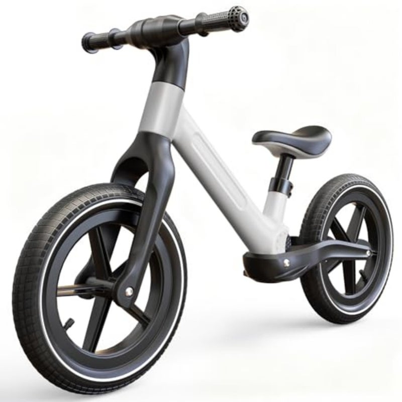 14 Inch Balance Bike for,Balance Bike with Air Rubber Tires, Adjustable Seat, Lightweight No Pedal Training Bicycle