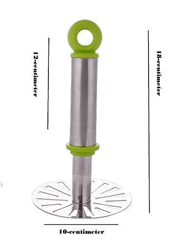 JGS Stainless Steel Wire Pakkad SansiPincer and Masher Pack of 3 Kitchen Accessories for Cooking Pack of 3 Stainless Steel Kitchen Cutlery for Home Silver Finish - Image 2