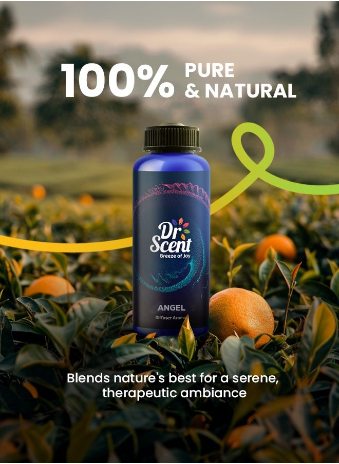 Dr Scent - Diffuser Aroma Oil 500ml, Premium Scent with Cognac Fruity Top Notes, Cinnamon Tonka Bean Heart, And Vanilla Sandalwood Oakmoss Base, Luxury Fragrance For Home, Office, Hotel And SPA - Image 1