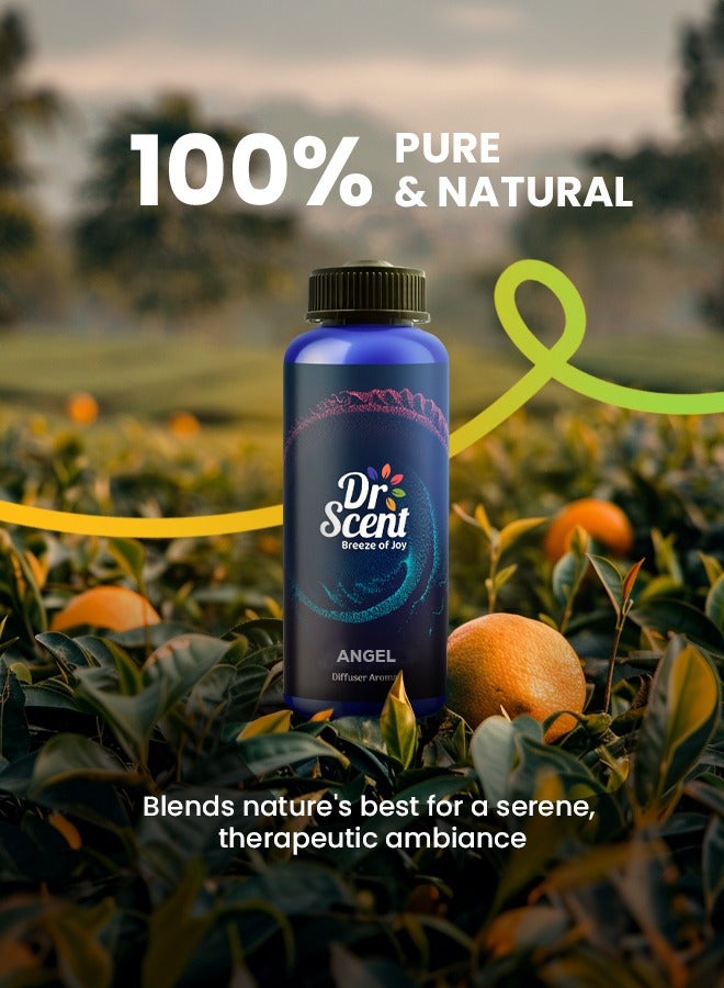 Dr Scent Diffuser Aroma Oil 500ml, Premium Scent with  Fruity Top Notes, Cinnamon Tonka Bean Heart, And Vanilla Sandalwood Oakmoss Base, Luxury Fragrance For Home, Office, Hotel And SPA - Image 2