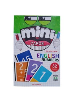 كتابة ومسح 32 بطاقة. الأعمار 3-6. هل تعرف الأرقام الإنجليزية؟  - Image 1