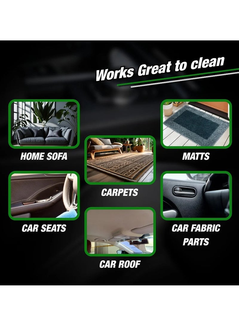 NORA Fabric and Upholstery Cleaner 500ml, Powerful Citrus-Based Stain Remover for Car Seats, Sofas, Carpets, Curtains, and Home Fabrics Deep Cleaning Water Repellent Protection, N-216 - Image 5