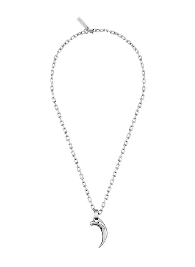 POLICE Stainless Steel necklace For Men in Silver