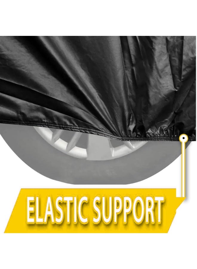 TORONTO Car Body Cover for Jetour X70 Plus All Weather Protection Waterproof UV Resistant Dustproof Windproof for Outdoor and Indoor Use with Mirror Pockets and Storage Bag Custom Fit - Image 3