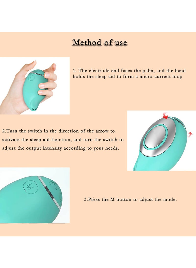 Excefore Sleep Aid Device, Physical Sleep Aids, Hand-held Nighttime Sleep Aid Device, MicroCurrent Intelligent Relieve Anxiety Depression Fast Sleep Instrument, Natural Sleep Aid Device, Sleep Help  - Image 5