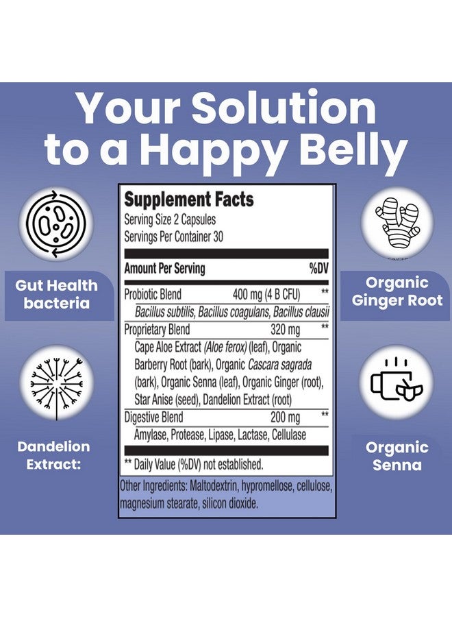 teami Teami Bloat Banish Fast Gas and Bloating Relief for Women - Debloat Pills to Support Digestion, Ensuring Regularity & Constipation Relief - Natural Herbal Belly Cleanse with Digestive Enzymes - Image 2