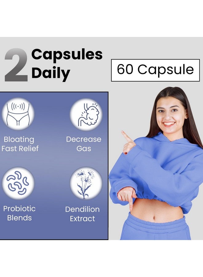 teami Teami Bloat Banish Fast Gas and Bloating Relief for Women - Debloat Pills to Support Digestion, Ensuring Regularity & Constipation Relief - Natural Herbal Belly Cleanse with Digestive Enzymes - Image 5