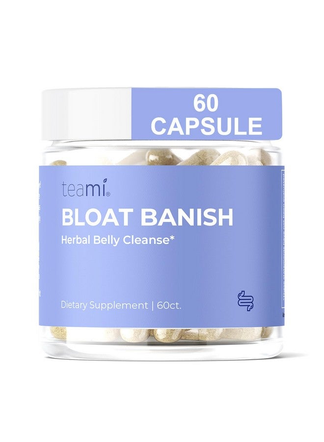 teami Teami Bloat Banish Fast Gas and Bloating Relief for Women - Debloat Pills to Support Digestion, Ensuring Regularity & Constipation Relief - Natural Herbal Belly Cleanse with Digestive Enzymes - Image 1