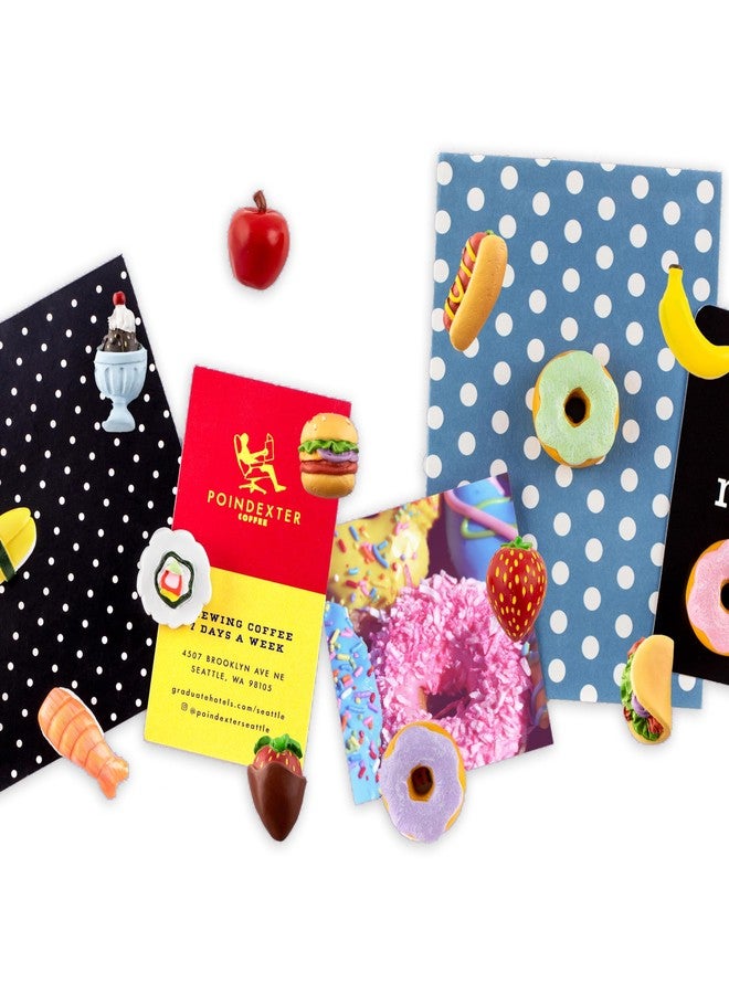 Three by Three Seattle Colorful Sushi Magnets | Adorable, Strong, and Perfectly Sized, Backed with Mighties Magnets, Hand-Painted | Two 4-Packs (8 Total) in Iconic Packaging - Image 4