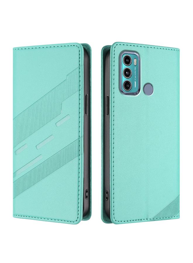 S-TOP Case For Motorola Moto G60 Embossed Multi-functional Wallet Retro Leather Phone Case - Image 2