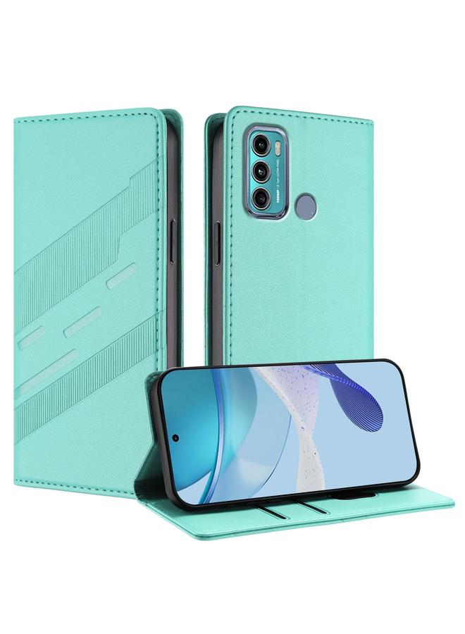 S-TOP Case For Motorola Moto G60 Embossed Multi-functional Wallet Retro Leather Phone Case - Image 1