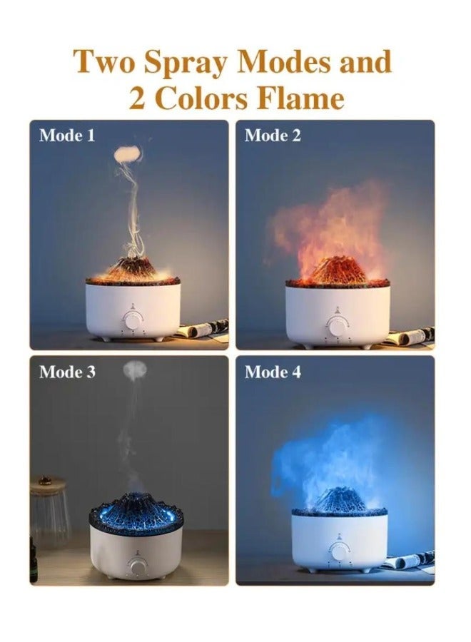 Denx Smart Diffuser With a Multi Light Volcano Model With a Remote Control Capacity of 560 ml - Image 5