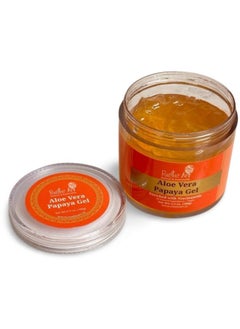 Rustic Art Aloe Vera Papaya Gel With 5% Niacinamide & Vitamin E | For All Skin Types | For Kids, Women & Men | 100G  - Image 1