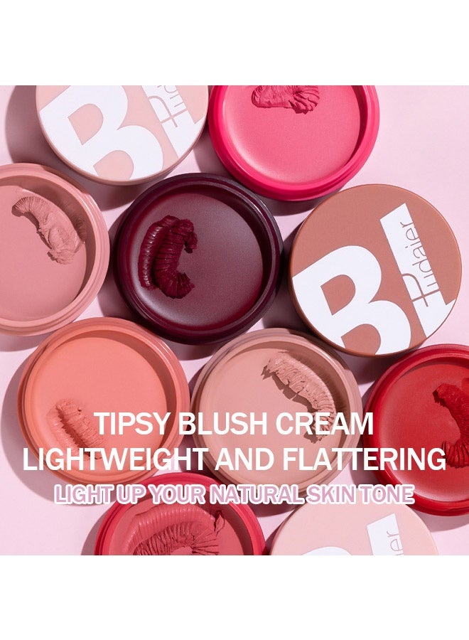 بوداير أحمر خدود مات، بلام أحمر خدود طويل الأمد للوجه، كريم أحمر خدود مغذي مقاوم للماء، أحمر خدود لتحديد الخدود، غني بزيت الخروع وفيتامين E، أحمر خدود فائق الصباغة لإطلالة طبيعية #01 - Image 3