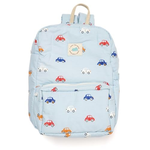 TIDY SLEEP Cute Backpack for Kids Girls Boys Toddler Backpack Preschool Nursery Travel Bag - Size (34x24) cm - Delicious Tour - Image 1