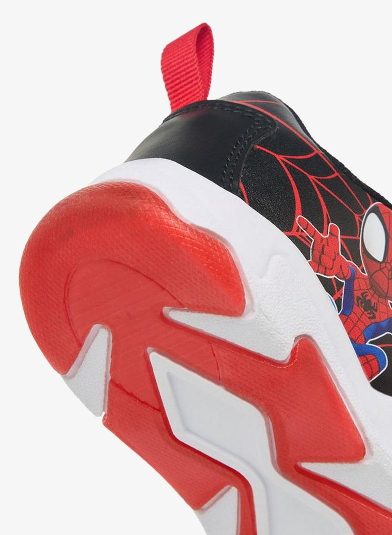MARVEL Boys Spider-Man Print Hook & Loop Sneakers - Image 5