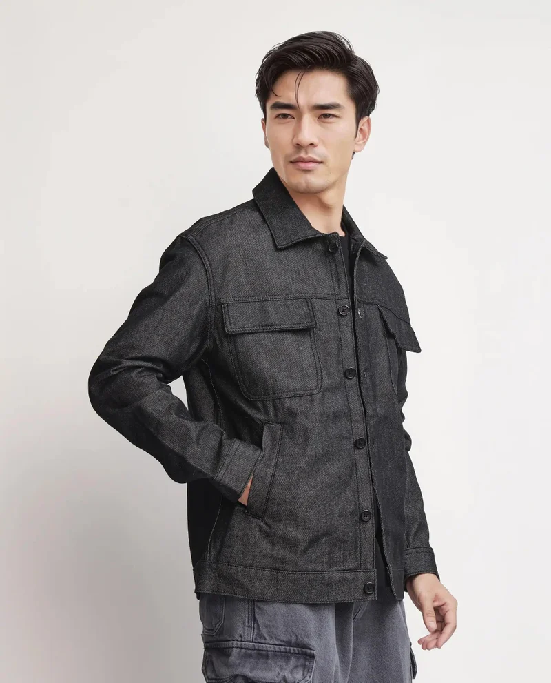 Rare Rabbit Men's Graphic Print Jacket