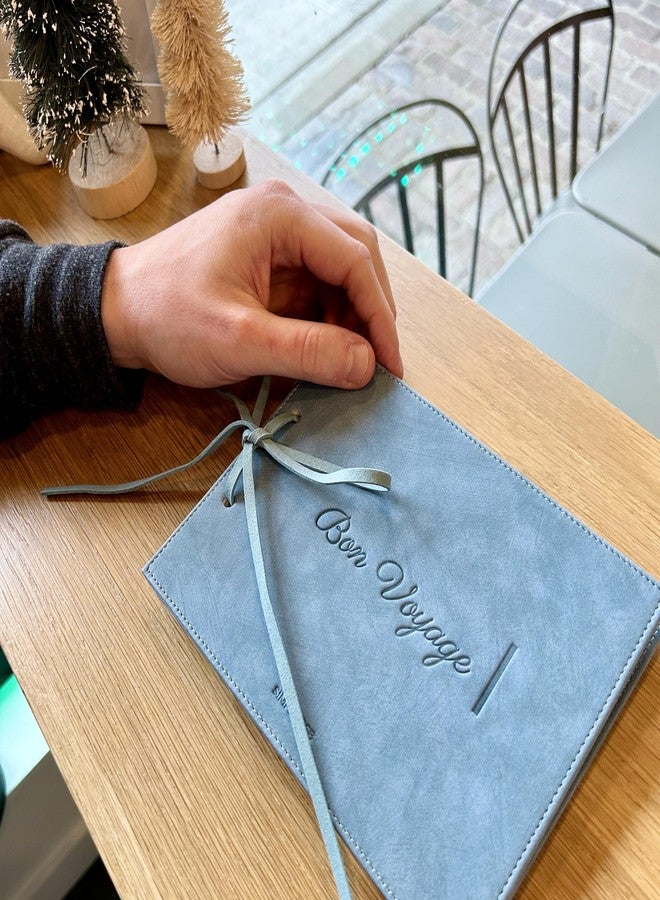 SIMPLY RSB Vegan Leather Postcard Album - Transform Postcards into a Travel Keepsake, Frame & Organize (Bon Voyage) - Image 2