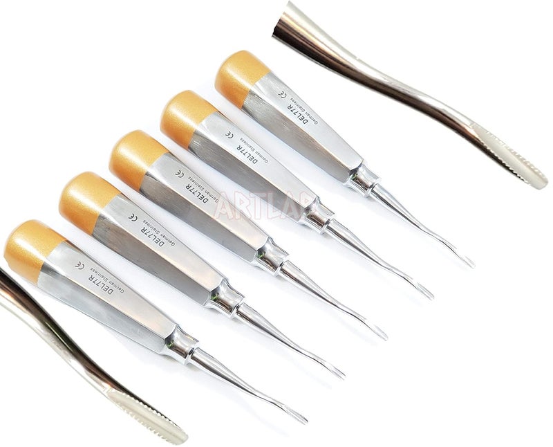 artlab 5 EA German Premium Root Dental Tooth Extracting Elevator # 77R-Dental Elevators - Image 1