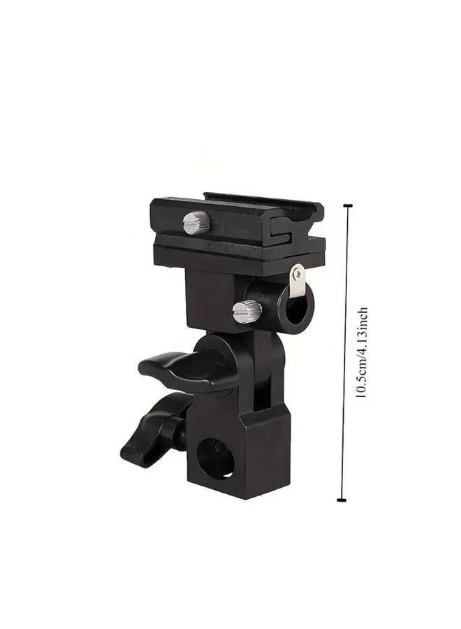 Hot Shoe Lamp Holder With Umbrella Hole For Soft Light And Tripod Adapter - Image 4