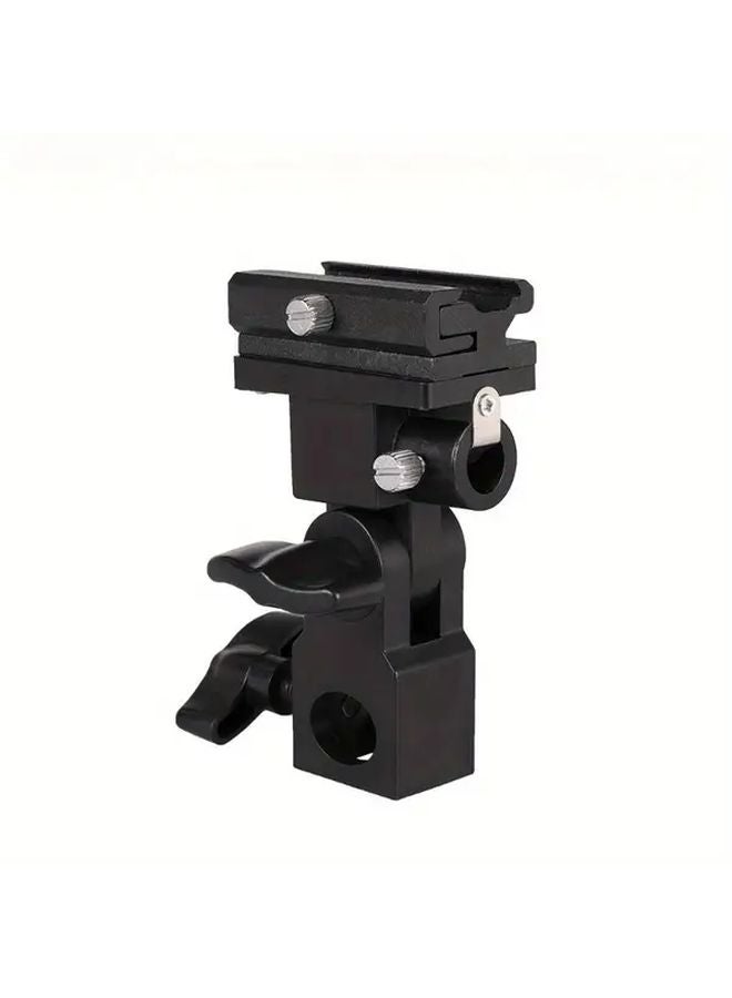 Hot Shoe Lamp Holder With Umbrella Hole For Soft Light And Tripod Adapter - Image 5