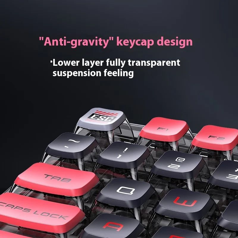 Nubia Redmagic Gk001s Mechanical Esports Gaming Keyboard, Black - Image 4