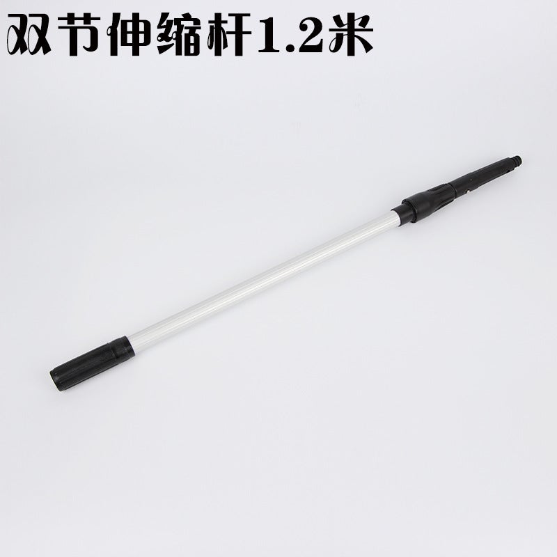 Baiyun Telescopic Rod Glass Scraper Three-Piece Set Cleaning Glass Scraper El School Household Window Cleaner - Image 1