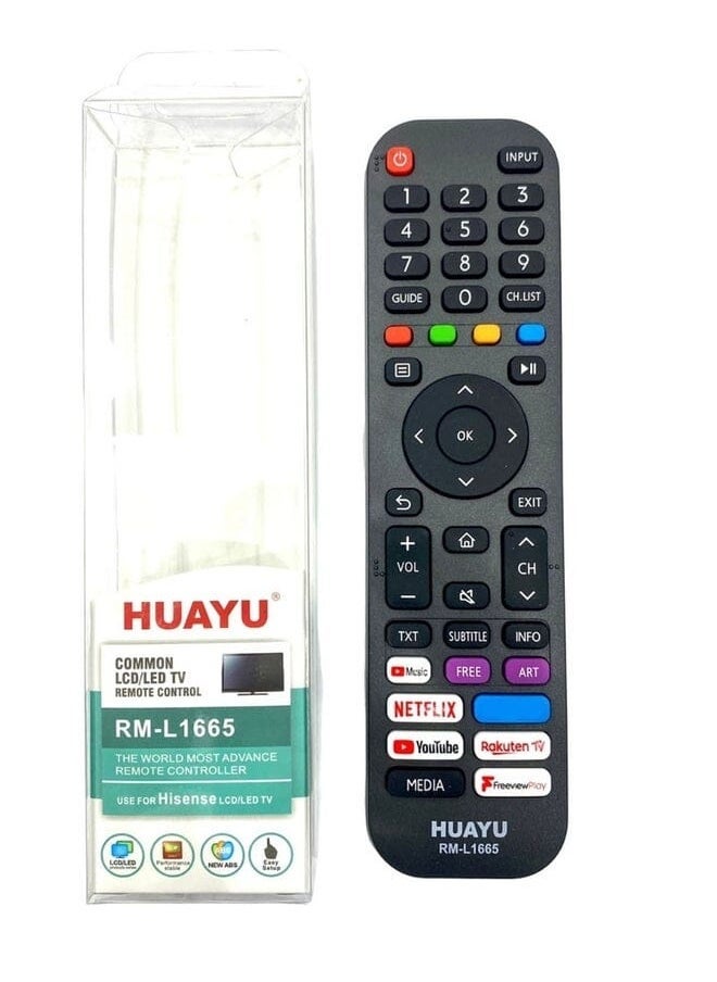 Huayu Universal Replacement Remote Control For Smart Lcd Led Rml1665 - Image 2