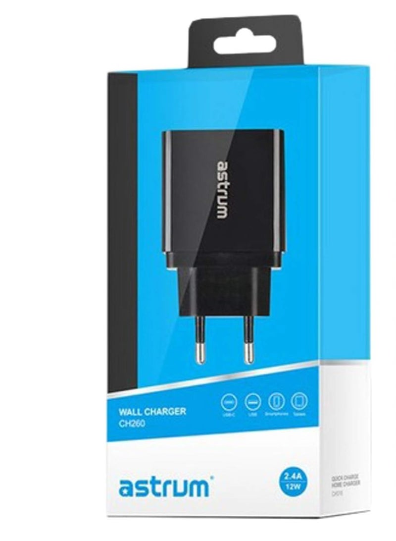 أستروم شاحن حائط CH260-2USB - Image 2